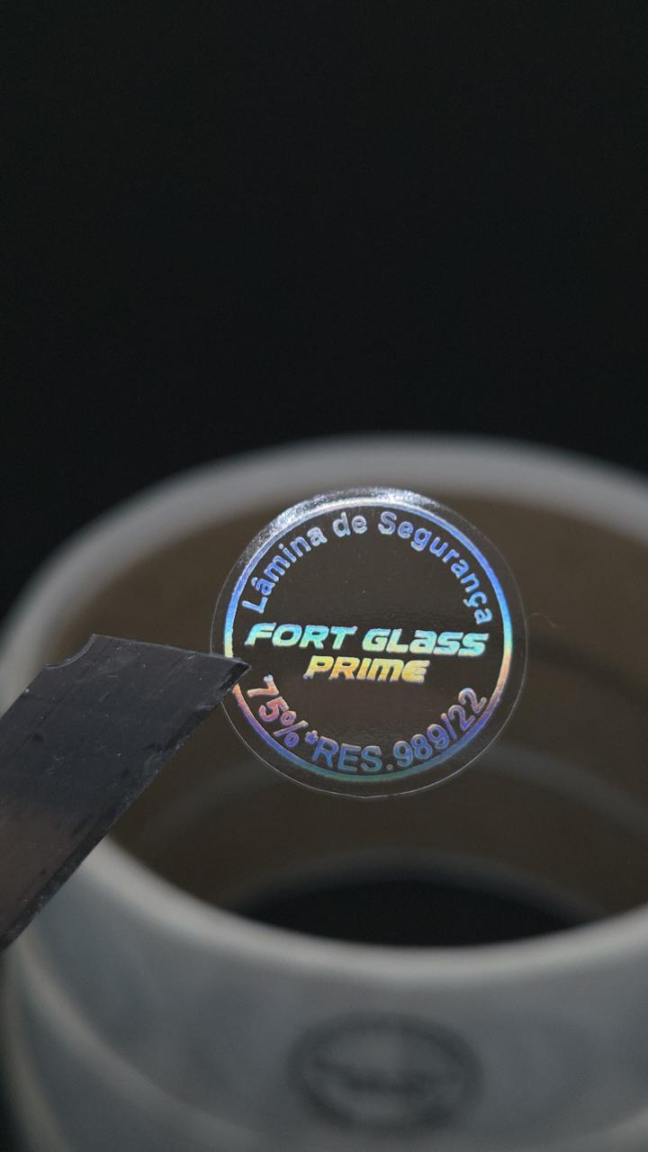 Chancela holográfica personalizada